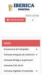 Mobile Screenshot of ibericadigital.es